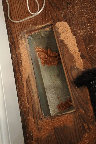Vent Lint Clean